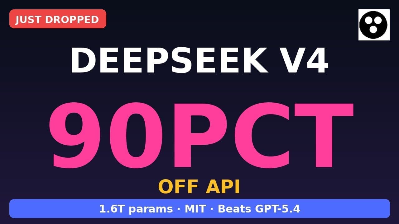 DeepSeek V4 Just NUKED AI Pricing — 90% OFF API #shorts