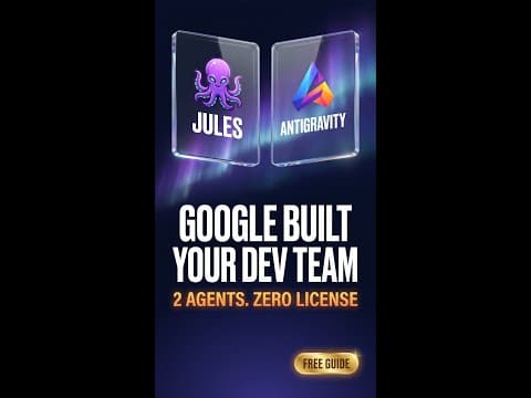 Google Built Your Dev Team – Jules + Antigravity (EP60)
