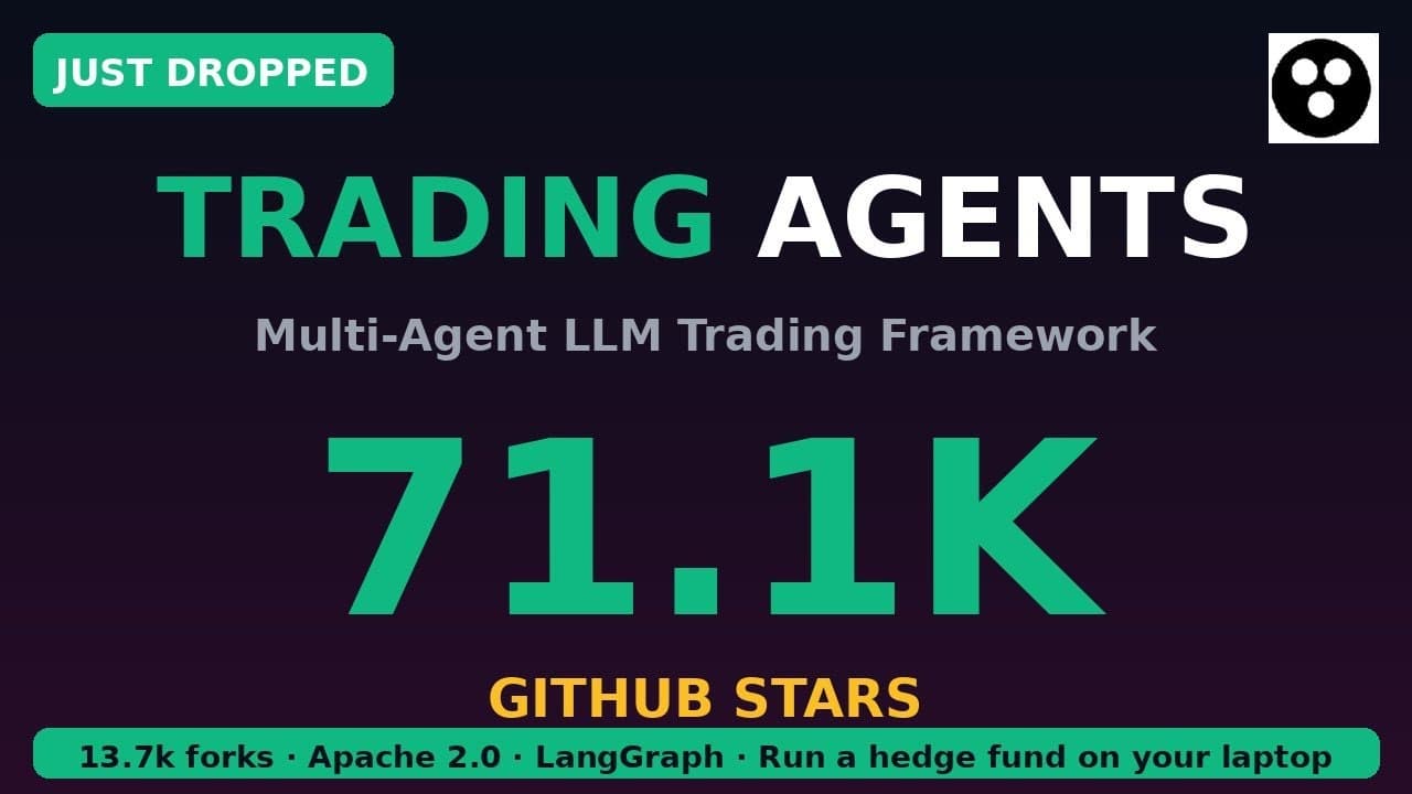 TradingAgents 71K Stars — Run a Hedge Fund on Your Laptop #shorts