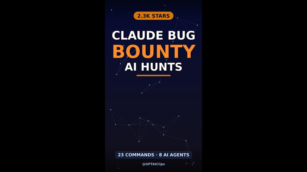 Claude Bug Bounty: AI Finds Vulnerabilities + Writes the Report #shorts