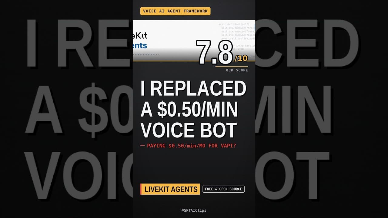 I replaced a $0.50/min voice bot with this open-source GitHub repo #Shorts