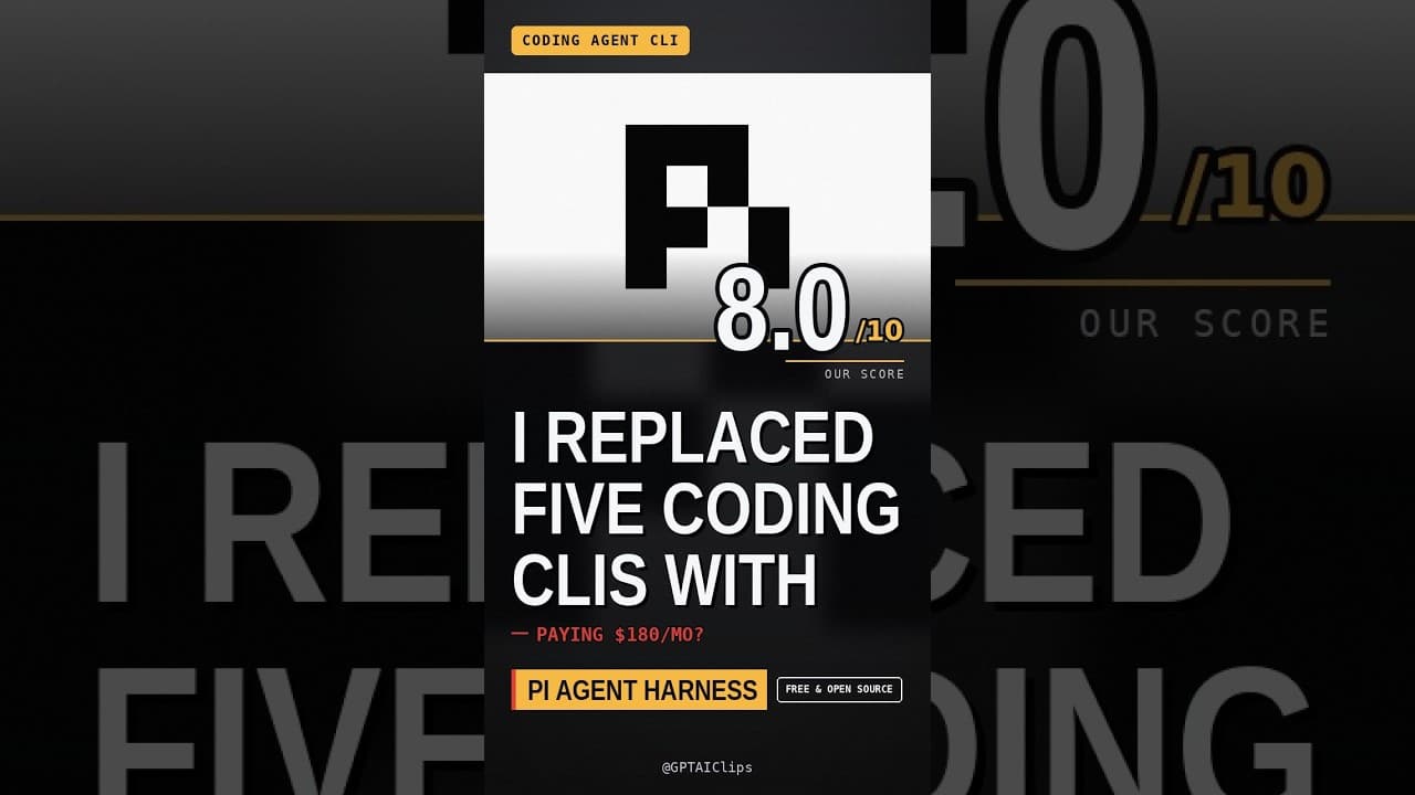 I replaced five coding CLIs with one tiny open-source agent #Shorts