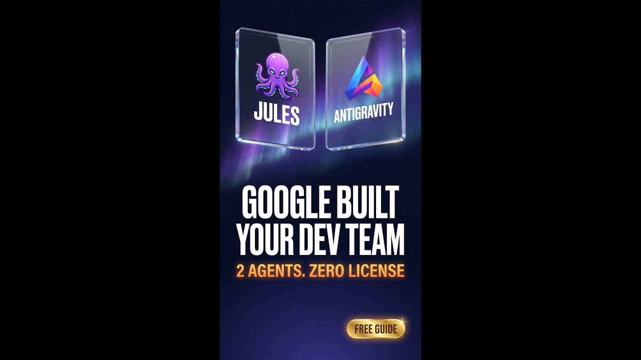 Google Built Your Dev Team – Jules + Antigravity (EP60)
