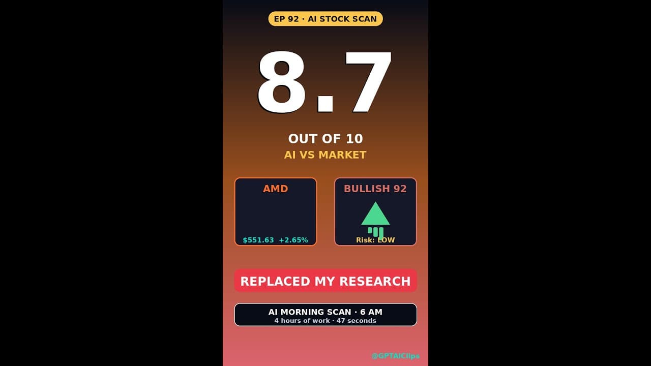 AI Stock Research in 47 Seconds