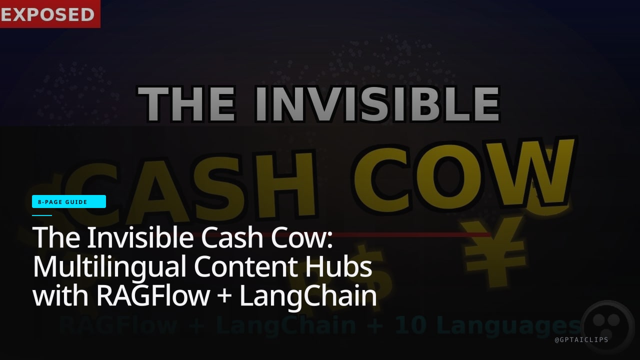 The Invisible Cash Cow: Multilingual Content Hubs with RAGFlow + LangChain